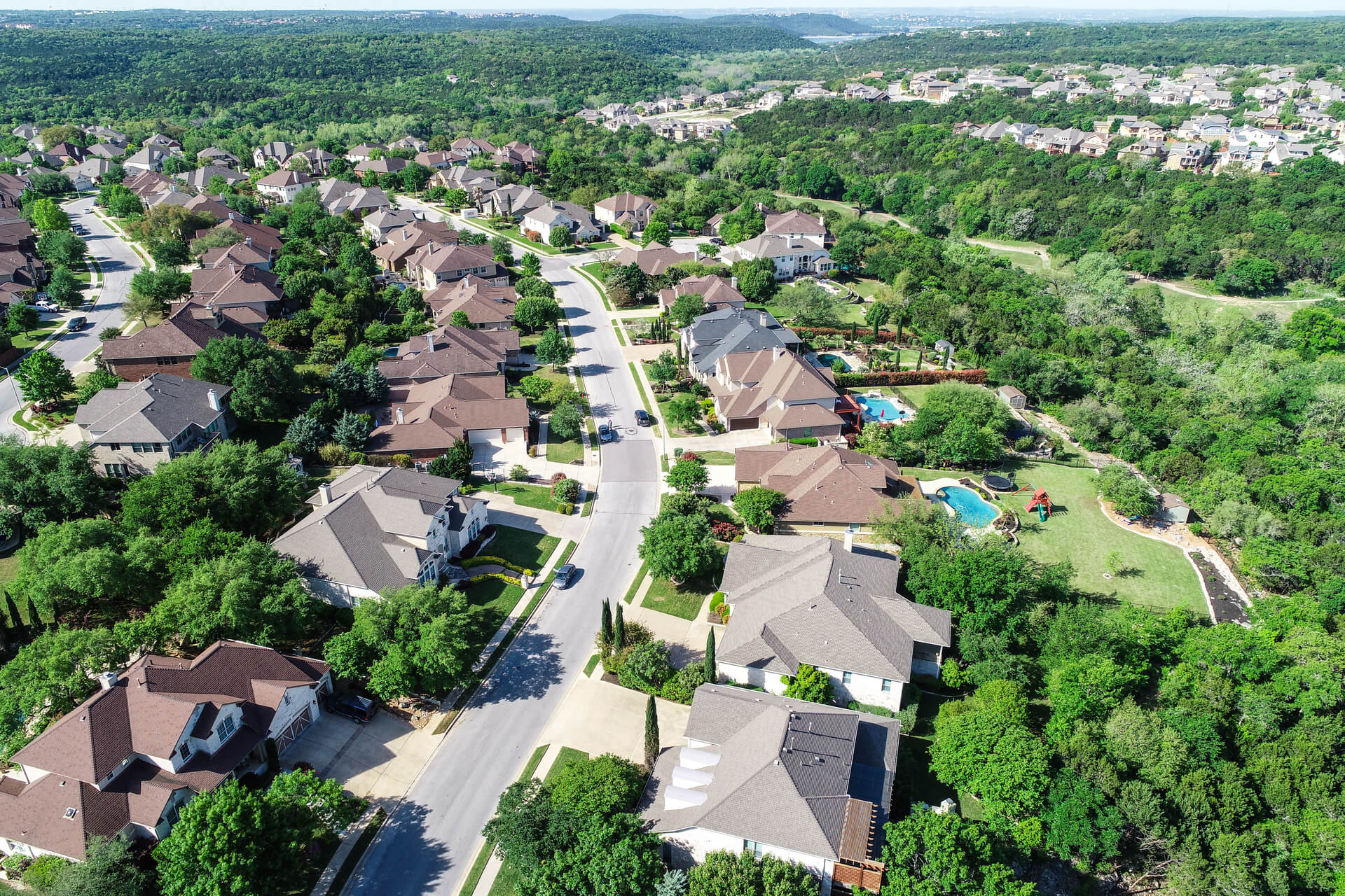 Lighthouse family therapy - Texas location page Cedar Park residential view with greenery